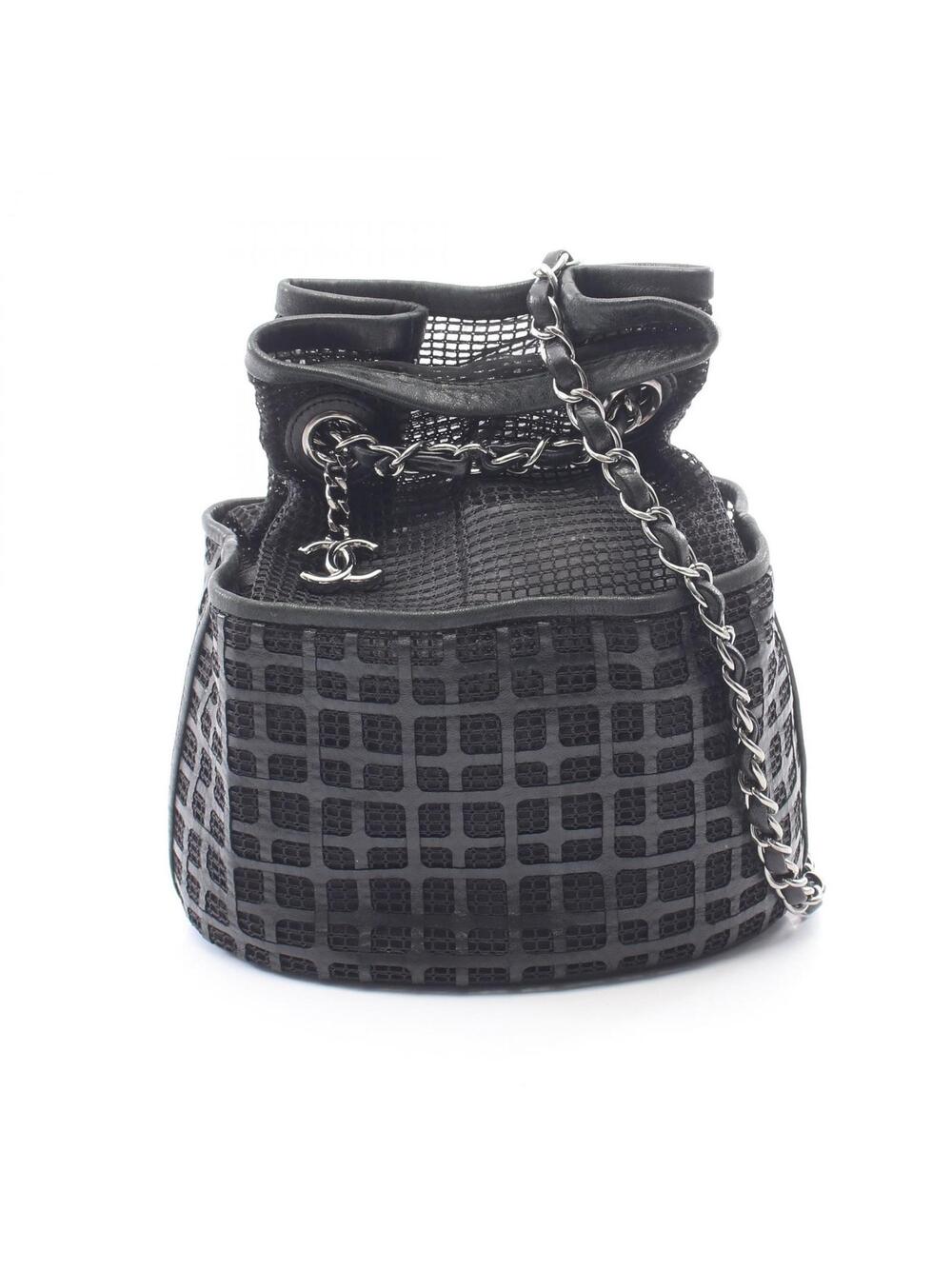 Chanel Coco Mark Drawstring Bucket #339978C12B